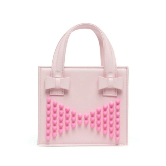 Mach & Mach Harper Bow Tote Bag - Picture 1 of 10